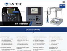 Tablet Screenshot of antest.com