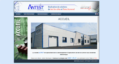 Desktop Screenshot of antest.fr